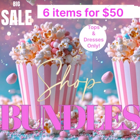 🛍️ BUNDLE SALE! 6 items for $50